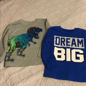 Bundle set of 2 toddler long sleeve